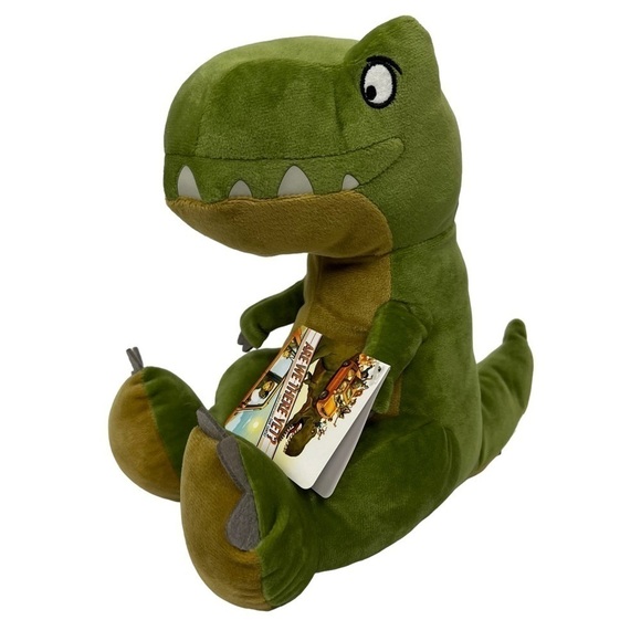 Kohl’s Cares T-Rex Dinosaur Plush Multi Color Measures 11” NWT Are We There Yet - Picture 1 of 11
